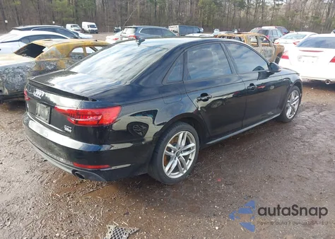 2017 Audi A4 2.0T Season Of Audi Premium from USA, damaged, VIN WAUDNAF48HN041393